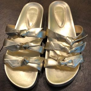 Women’s sandals gold size 37